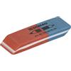 DONAU 7301001-99/2B - Gomma da cancellare, 2 pezzi, colore: blu/rosso/gomma per matite e penne, in gomma di alta qualità, utilizzabile su entrambi i lati, 57 x 19 x 8 mm