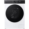 LG F4NX5009TKB LAVATRICE, Caricamento frontale, 9 kg, 12 programmi, Profondità 56,5 cm, Giri 1400 rpm, Bianco + pannello nero, livello rumorosità centrifuga 71 dB(A), Classe A