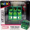 Rubik's Cube, Cubers - Hulk, 3 x 3 cubi magici Marvel in design Hulk, con accessori alla moda: corpo, supporto - la sfida dei supereroi, dagli 8 anni in su
