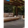 Ted Baker Linley - Tappeto reversibile per esterni, facile da pulire, per soggiorno, terrazza, sala da pranzo, balcone, 160 x 230 cm