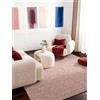 Ted Baker Tappeto a pelo corto, Portobello, morbido Bouclé, tessuto a mano e morbido, look lana, soffice per soggiorno, camera da letto, sala da pranzo, rosa ruggine, 120 x 170 cm
