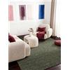 Ted Baker Tappeto a pelo corto, Portobello, morbido bouclé, tessuto a mano e morbido, look lana, soffice per soggiorno, camera da letto, sala da pranzo, verde, 120 x 170 cm
