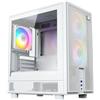 XYZ X-CS-ATOM-W, Micro Tower, PC, Bianco, Micro ATX, Mini-ITX