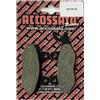 ACCOSSATO Pastiglie Freno Accossato Anteriori per HARLEY DAVIDSON Dyna Street Bob FXDBB 1690 2016