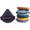 Generic Spugne struccanti, set di spugne per trucco, multicolore, rotonde, sintetiche, per rimuovere il trucco (rimozione del trucco)
