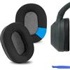 Geekria Sport Cooling-Gel Cuscinetti Auricolari di Ricambio per Sony ULT WEAR, Cuffie WH-ULT900N, Cuscinetti per le Orecchie (Nero)