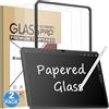 Esanik 2 Pezzi Effetto Carta Pellicola Protettiva per Samsung Galaxy Tab S10 FE 10,9 2025/ S9 FE 5G 10,9 2023/S9 11, Opaco Vetro Temperato Prottetiva Opaca Antiriflesso, Feel like Paper per Disegno
