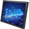 VSDISPLAY Monitor LCD industriale portatile IPS 4:3, schermo da 15 pollici 1024x768 1000 nit con scheda di controllo H/D VGA DVI, scocca in metallo con staffe