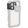 SMALLRIG 17mm Piastra posteriore per Obiettivo Filettata per iPhone 16 Series Cage, Adattatore per Montaggio Obiettivo per Telefono a Sgancio Rapido, per iPhone 16 Series Cage 5006 5008-5009