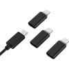 HOYULLI Adattatore da USB C da femmina a fulmine da maschio (confezione da 3) per iPhone 14 13 12 11 Pro Max per convertitore di cavo di tipo C di tipo C caricabatterie accessori per auto caricabatterie per