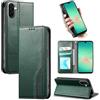 ONETHEFUL Custodia Portafoglio per Samsung Galaxy A17 / A16 / A26 5G (6.7) - Pelle PU, con Supporto Integrato, Chiusura Magnetica, 2 Slot per Carte, Verde