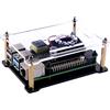 GeeekPi Custodia in acrilico per Raspberry Pi 4B/3B+/3B/2B/B+ e piastrella di protezione, PoE non incluso