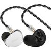 Linsoul SIMGOT EG280 In Ear Monitor, 1DD+1Planar HiFi IEM, Cuffie da Gaming con Microfono, Cavo OFC Staccabile da 1,7 metri con 2pin, con Adattatore USB-C, per Giochi FPS e Musicisti Audiophile