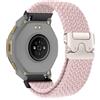 HinZann 20mm Cinturino per Amazfit Cheetah 2 Pro/Active 3 Premium/2 Square | (Rosa) Elastico Nylon Intrecciato Cinturini di Ricambio, Cinturino Tessuto per Amazfit T-Rex 3 Pro 44mm/Active 2/Active