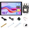 Waveshare ESP32-P4-Module-DEV-KIT-C, ESP32-P4-Module High-Performance Development Board, Based On ESP32-P4 & ESP32-C6, Supports Wi-Fi 6 & BT5/BLE, with Speaker & RPi Camera(B) & 10.1 DSI Touchscreen