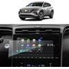 SKTU Pellicola compatibile con Hyundai Tucson NX4 2021-2023 Pellicola Protettiva per Display per GPS, Pellicola in Vetro Temperato Anti-graffio, Navigatore Protector Film (10,25 Pollici)