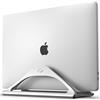 HumanCentric Supporto verticale per laptop per scrivania (argento) | Supporto regolabile per dock Apple MacBook, MacBook Pro e altri laptop per organizzare lavoro e casa ufficio