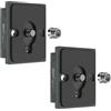 SIOTI 323 Piastra a sgancio rapido, 200PL-14 Piastra a sgancio rapido RC2 compatibile per treppiedi Testa con sistema di connessione rapida RC2 Include