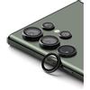 Ringke Camera Lens Frame Glass Compatibile con Samsung Galaxy S23 Ultra 5G, Protezione Obiettivo Fotocamera Copertura in Vetro Temperato Telaio in Lega di Alluminio - Black Nero