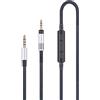 HansnBy Cavo audio di ricambio compatibile solo con cuffie Audio Technica ATH-M50x, ATH-M40x, ATH-M70x e compatibile conSamsung Galaxy Huawei Android con microfono in linea controllo remoto del volume