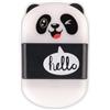 Colourbook Temperamatite 3 in 1 con Gomma e Contenitore Trucioli, Design Panda Hello, Mini Temperino Compatto per Scuola, 4x1,5x1,5 cm (Panda)