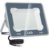 CREATESTAR Faretto Led da Esterno 50W, Faretti Led Esterni 6500K 5000LM luce bianca fredda, IP66 Impermeabile Faro Esterno per sportivo magazzino garage giardino parcheggio campo cortile 1 Pezzi