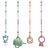 CLDY Giocattolo per Bambino Catenina per Ciuccio in Silicone, Cattura Bicchiere, Cinghie di Sicurezza per Giocattoli, BPA-Free, Cinghie per Bicchieri per Passeggino, Fissaggio per Seggiolone, Auto