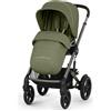 CYBEX Gold TALOS S LUX Passeggino, Dalla Nascita Fino a 22 kg (Circa 4 Anni), Con Sospensioni Fuoristrada, Maniglione Regolabile e Posizione Reclinabile Ergonomica, Moss Green
