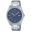 Casio MTP-1302DA-2A1V Orologio Analogico Uomo Quadrante Blu Opaco, Acciaio Inox, Data, Vetro Minerale, 50M WR - Rif. MTP-1302DA-2A1V