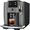 Jura S8 Dark Inox Macchina Caffè Automatica 27 Specialità Sweet Foam Macina Caffè P.A.G.2 Touch 4,3"