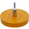 BGS 3999 | Vani per dischi abrasivi | Ø 90 mm | spessore 15 mm, per trapani e avvitatori a batteria, adesivi, residui di colla, residui di pellicola, senza prodotti chimici