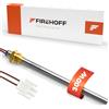 FIREHOFF Candela di accensione per stufa a pellet, 300 W, 140 mm, diametro 9,9 mm, filettatura 3/8 con connettore MATE-N-LOK, garanzia 2 anni