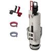 TECE 9820223 - Valvola di scarico A2 per cassetta di scarico WC standard, con valvola di scarico, set valvola e leva di comando, multicolore