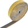 Corda Ignifuga Autoadesiva Per Stufe E Caminetti – 2mm X 15mm X 2m, In Fibra Di Vetro