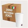 COVR Bicchieri in Carta Bianchi (33 cl - 12 oz / 2000 unità)