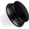 LIRA SPA Piletta Basket Bagno NERO LUCIDO