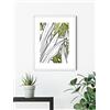 Komar Quadro da parete - Foglie sbiancate - Dimensioni: 50 x 70 cm - Poster artistico, decorazione per soggiorno, camera da letto (senza cornice)