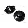 Terryshop74 2 testine per decespugliatore con Sistema Tap And Go batti e Vai con Filo Montato Tondo del Diametro di 2,4mm 2,5 Metri