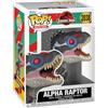 Funko POP! Movies: Jurassic Park - Alpha Raptor - Figura in vinile da collezione - Idea regalo - Prodotto ufficiale - Giocattoli per bambini e adulti - Modello di figura per collezionisti