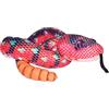 Wild Republic Plush Snake Rosso Verde, Serpente di Peluche, Regalo per Bambini, Peluche per Bambini, Imbottitura Realizzata Partendo da Bottiglie Riciclate