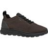 Geox U Spherica, Sneakers Uomo, Brown Black, 47 EU