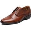 Florsheim 11924-221 Jackson - Cappellino Oxford da Uomo, Marrone (Cognac), 47 EU