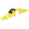 Ponte cingolato RC per blocco stradale giallo robusto in scala 1/24 1/18