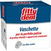Fittydent Vaschetta Portaprotesi Adulti 1 Pezzo