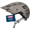 ABUS Casco MTB MoDrop, robusto casco da bicicletta con buona ventilazione per mountain bike, vestibilità personalizzata, unisex, grigio, S