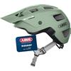 ABUS Casco MTB MoDrop, robusto casco da bicicletta con buona ventilazione per mountain bike, vestibilità personalizzata, unisex, verde, M