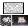 ontto Rete universale per bagagliaio auto, 40 x 80 cm, in nylon per bagagliaio, tettuccio auto, camper, con 4 ganci in ABS per la maggior parte delle auto, organizer per auto