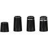 KeGOLF 10 puntali da golf in ferro da 9,4 x 13 x 12,7 mm, per putter da golf in plastica da 0,370, altezza 0,500, puntali di ricambio per mazze da golf, kit di accessori