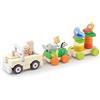 Trudi SEVI Trenino Safari (29 pz) | Trudi by Giochi in Legno Bimbo da Un Anno Regali Bambini Primi Mesi | 43x16x12cm | Primi Giochi | Modello 88028