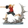 Banpresto Figura d'azione Monkey D. Luffy One Piece - Senkozekkei 8 cm BP89112P Multicolore - Statuetta da collezione ideale per i fan degli anime One Piece
